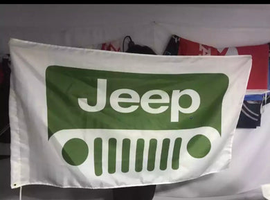 Big Jeep Flag