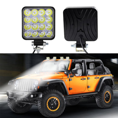 Square 48W LED Fog Lamp